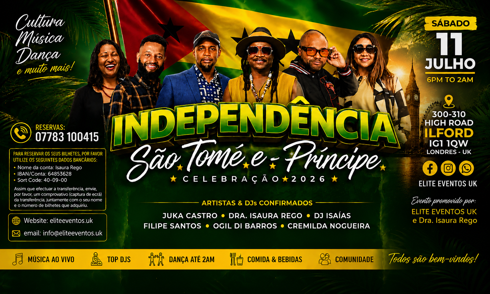 Independência São Tomé & Príncipe